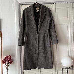 Vintage 90s Guy Laroche Charcoal Trench Coat